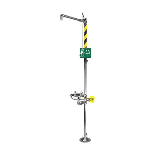 Combined Eyewash and Shower Unit